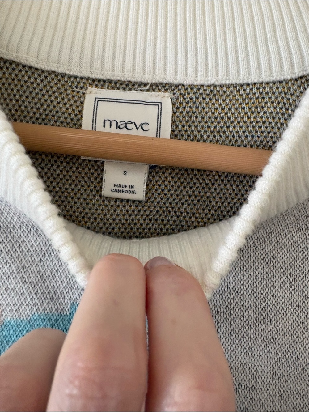 Anthropologie Maeve Nautical Scene Sweater, lighthouse, size small NWT - Picture 5 of 9
